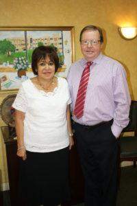 Mrs. Soumaya Amr and Mr. Colin Rogers